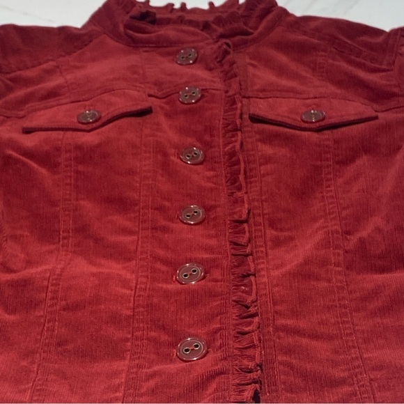 Julie Mitchell‎ Petite Corduroy Jacket Size 6 - Picture 6 of 8